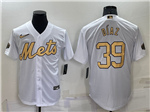 New York Mets #39 Edwin Díaz White 2022 MLB All-Star Game Cool Base Jersey