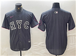 New York Mets Graphite 2024 City Connect Limited Team Jersey