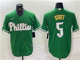 Philadelphia Phillies #5 Bryson Stott Green St.Patricks Limited Jersey