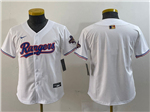 Texas Rangers Youth White 2024 Gold Collection Limited Team Jersey