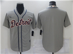 Detroit Tigers Gray Cool Base Team Jersey