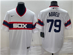 Chicago White Sox #79 José Abreu 1983 Throwback White Cool Base Jersey
