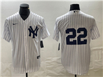 New York Yankees #22 Juan Soto White Limited Jersey