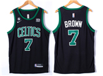 Boston Celtics #7 Jaylen Brown 2022-24 Black Statement Swingman Jersey