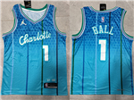 Charlotte Hornets #1 LaMelo Ball 2021-22 Teal City Edition Swingman Jersey