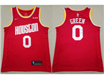 Houston Rockets #0 Jalen Green Red Swingman Jersey