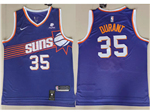 Phoenix Suns #35 Kevin Durant 2023-24 New Purple Swingman Jersey