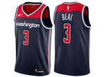 Washington Wizards #3 Bradley Beal Navy Swingman Jersey