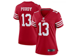 San Francisco 49ers #13 Brock Purdy Women's Red Vapor Limited Jersey