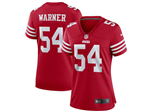 San Francisco 49ers #54 Fred Warner Women's Red Vapor Limited Jersey