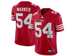 San Francisco 49ers #54 Fred Warner Youth Red Vapor Limited Jersey