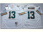 Miami Dolphins #13 Dan Marino 1994 Throwback white Jersey