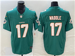 Miami Dolphins #17 Jaylen Waddle Aqua Vapor F.U.S.E. Limited Jersey