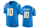 Los Angeles Chargers #10 Justin Herbert Youth Powder Blue Vapor Limited Jersey