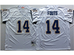 San Diego Chargers #14 Dan Fouts Throwback White Jersey