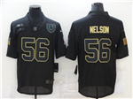 Indianapolis Colts #56 Quenton Nelson 2020 Black Salute To Service Limited Jersey