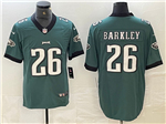 Philadelphia Eagles #26 Saquon Barkley Green Vapor Limited Jersey
