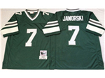 Philadelphia Eagles #7 Ron Jaworski 1980 Throwback Green Jersey