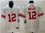 New York Giants #12 Darren Waller White Vapor Limited Jersey