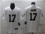 Las Vegas Raiders #17 Davante Adams Youth White Vapor Limited Jersey