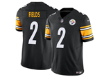 Pittsburgh Steelers #2 Justin Fields Black Vapor F.U.S.E. Limited Jersey