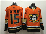 Anaheim Ducks #15 Ryan Getzlaf Orange Jersey