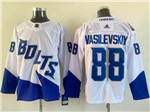 Tampa Bay Lightning #88 Andrei Vasilevskiy White 2022 Stadium Series Jersey