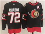 Ottawa Senators #72 Thomas Chabot Black 2020/21 Home Jersey