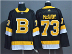 Boston Bruins #73 Charlie McAvoy Alternate Black Jersey