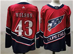 Washington Capitals #43 Tom Wilson Red 2020/21 Reverse Retro Jersey