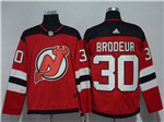 New Jersey Devils #30 Martin Brodeur Red Jersey