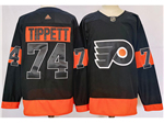 Philadelphia Flyers #74 Owen Tippett Black Alternate Jersey