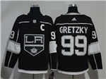 Los Angeles Kings #99 Wayne Gretzky Home Black Jersey