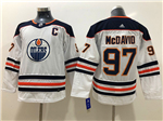 Edmonton Oilers #97 Connor McDavid Youth White Jersey