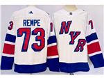 New York Rangers #73 Matt Rempe 2024 Stadium Series White Jersey