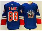 New York Rangers #88 Patrick Kane Royal Reverse Retro 2.0 Jersey