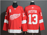 Detroit Red Wings #13 Pavel Datsyuk Red Jersey