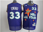 1995 NBA All-Star Game Eastern Conference #33 Patrick Ewing Purple Hardwood Classics Jersey