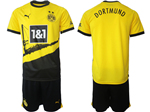 Borussia Dortmund 2023/24 Home Yellow Soccer