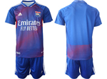 Olympique Lyon 2022/23 Fourth Blue Soccer Jersey