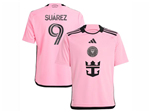 Inter Miami CF 2024 Home Pink Soccer Jersey with #9 Suárez Printing