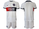 Paris Saint-Germain F.C. 2023/24 Away White Soccer Jersey