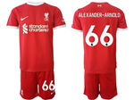 Liverpool F.C. 2023/24 Home Red Soccer Jersey with #66 Alexander-Arnold Printing