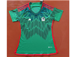 Mexico 2022/23 Women's Home Green Soccer Team Jersey