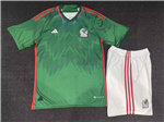 Mexico 2022/23 Youth Home Green Soccer Team Jersey