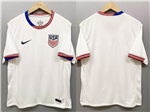 USA 2023/24 Home White Soccer Team Jersey
