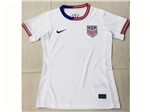 USA 2023/24 Women's Home White Soccer Team Jersey
